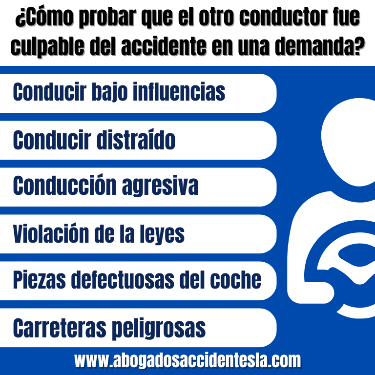 probar-otro-conductor-culpable-accidente