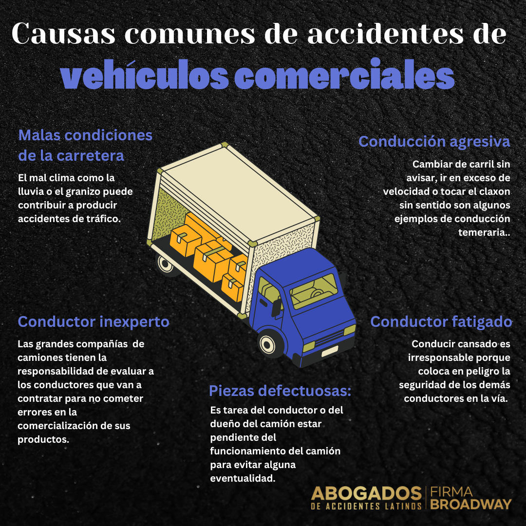 abogado de accidentes de vehículos comerciales